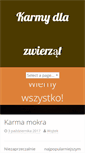 Mobile Screenshot of centrumkarm.pl